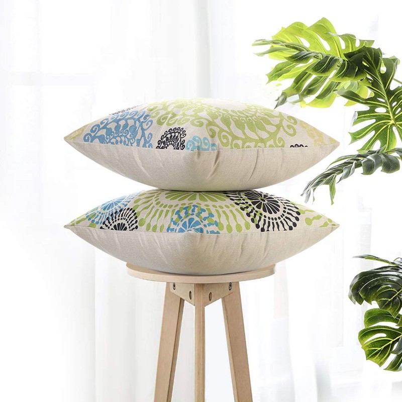 OTOSTAR Cushion Covers 60x60cm Scandinavian Set of 2 Stylish Cute