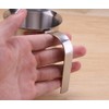 304 Stainless Steel Double-layer Manual Foamer for Milk Coffee, etc.