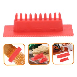 COHEALI 2Pcs Wood Grain Texture Tool Set Handheld Graining Pattern Painting Tool for DIY