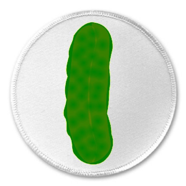 Pickle - 3" Sew/Iron On Patch