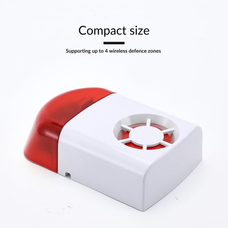 HESTIA Mains Powered Indoor Outdoor Siren for SAFE-TECH Smart Home