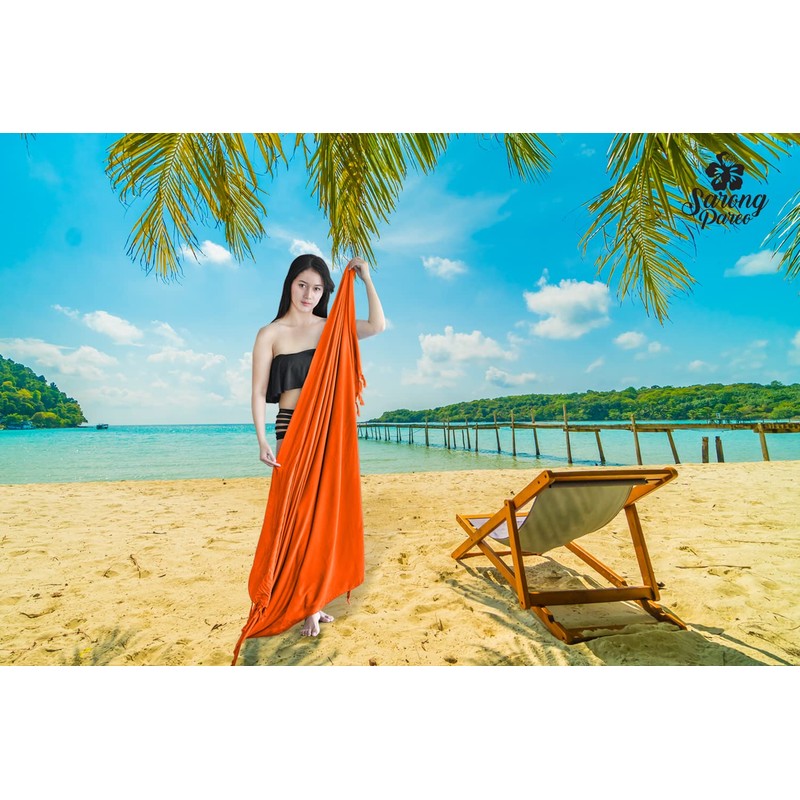 Ciffre – Unisex – Sarong Pareo Wrap Skirt Beach Towel