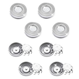 4PCS Shaver Head Replacement Blade compatible with Skull Shaver Pitbull Electric Razors Replacement Blades for Mens Shaver