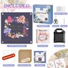 Joy&Grace Large Flower Press Kit with Designed Cover, Includes DIY