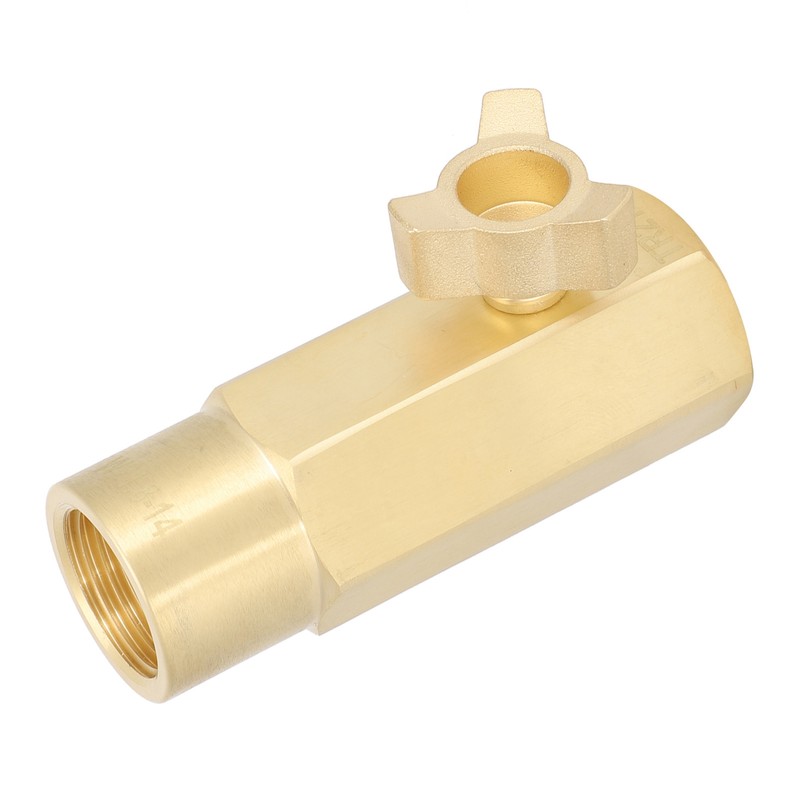 CO2 Refill Adapter Joint Connector W21.8-14 Soda Inflation Valve Filling