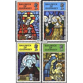 united kingdom - Guernsey 84-87 (complete.issue.) unmounted mint/never hinged ** MNH 1973 christmas (Stamps for collectors) Christmas