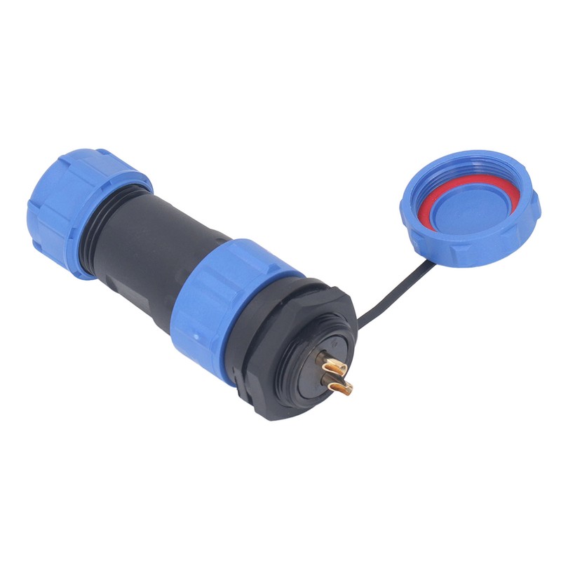 3 Pcs SP21 Aviation Connector 2 Pin IP68 Waterproof Rear