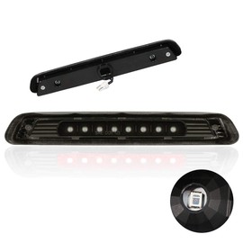 PM PERFORMOTOR Compatible with 4Runner 03-09 LED Third 3RD Tail Brake Light Rear Stop Lamp Tinted Housing