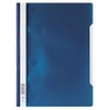 Durable 252307 Clear View Folder-Report File A4 PP, Dark Blue