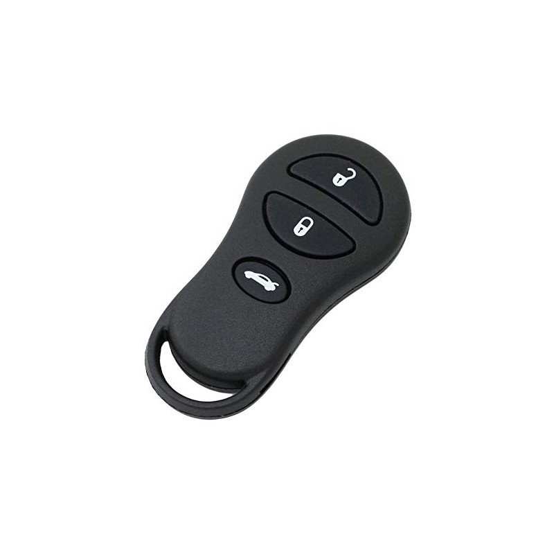 BROVACS Replacement Key Shell Compatible with CHRYSLER DODGE 3 Button