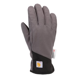 Carhartt Open Cuff Gloves with Flexible and Durable Insulation Work Gloves for Women, Grava, 36, grava