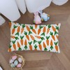 Ogiselestyle Easter Carrot Throw Pillow Cover, 12 x 20 Inch