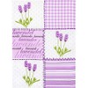 Kracht Tea Towel Half Linen Lavender Size 50 x 70