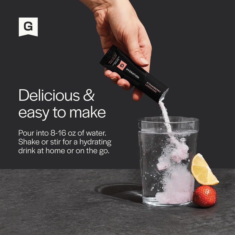 Gainful Hydration + Caffeine Powder Packets with Key Electrolytes Magnesium