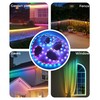 DeckTok Smart 98.4ft Outdoor LED Strip Lights, RGB LED Outdoor