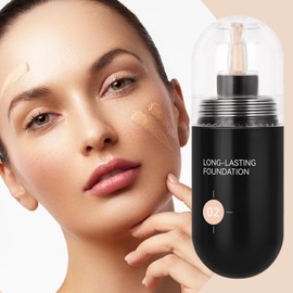 Liquid Foundation Makeup, 30ml Matte Lightweight Liquid Foundation, Longwear Moisturizing Concealer Full Coverage Liquid Makeup Forever Foundation For Gym Dancing