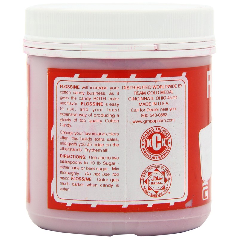 Gold Medal Flossine Can, Bubble Gum, 1-Pound