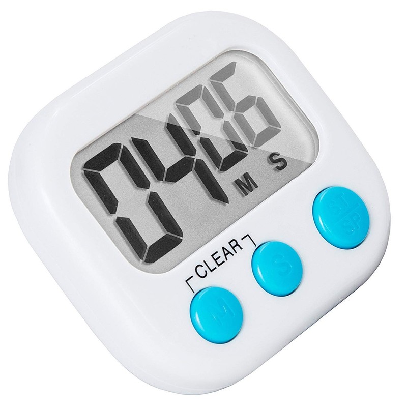 4 Small Digital Kitchen Timer Food Timer, Large Numbers Large