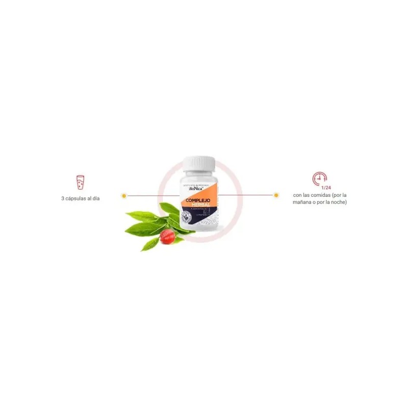 Supervits Bionica Complejo Herbal Suplemento Alimenticio Capsulas Sabor