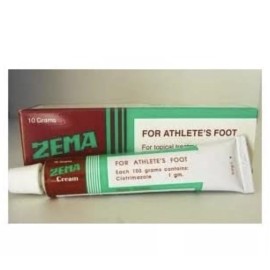 ZEMA CREAM 2 tubes x 5g Cream for athletes foot, candidiasis, tinea and fungal
