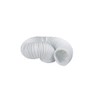 Blauberg UK BLAUFLEX PVC/127/3 Plastic PVC Tumble Dryer Hose Duct