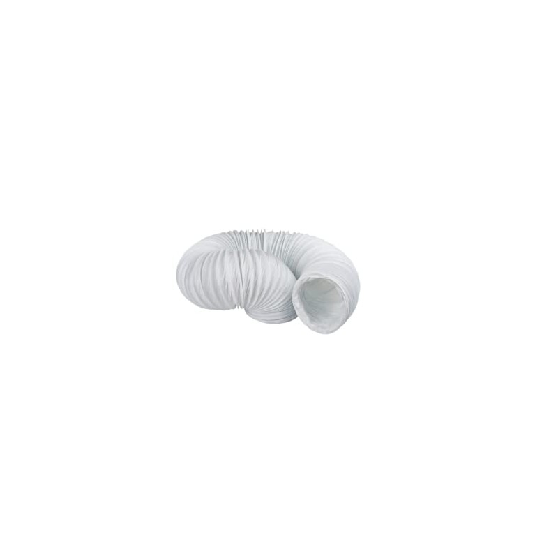 Blauberg UK BLAUFLEX PVC/127/3 Plastic PVC Tumble Dryer Hose Duct