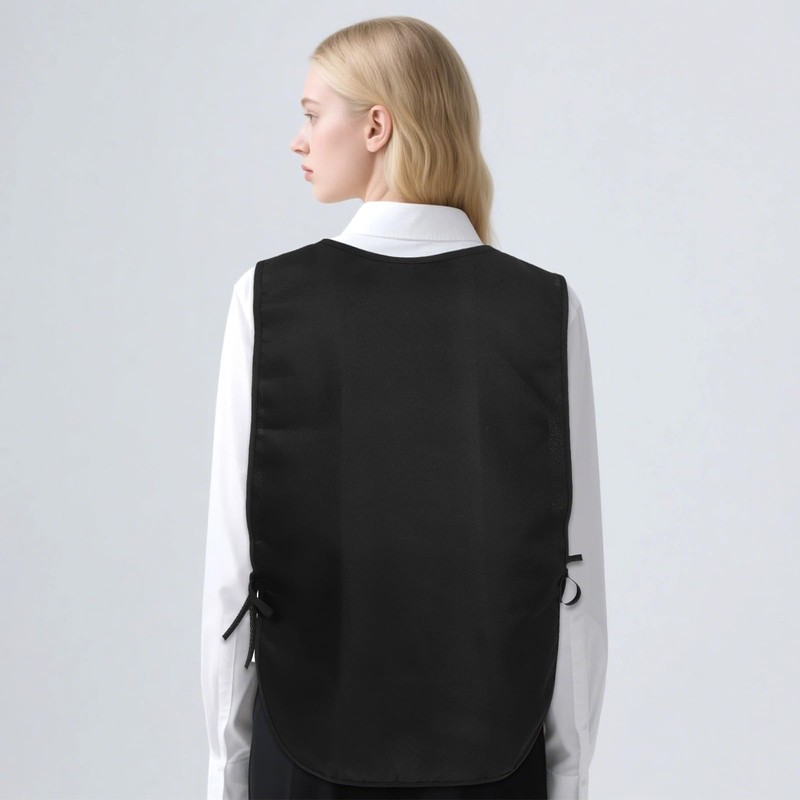 DOPENSPI Unisex Cobbler Apron with Side Ties and 2 Deep