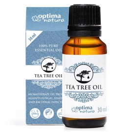 Optima Natura Tea Tree Oil, 100% Natural Pure Essential Tea Tree Oil, Against Acne, Anti-Pimples, 30 ml