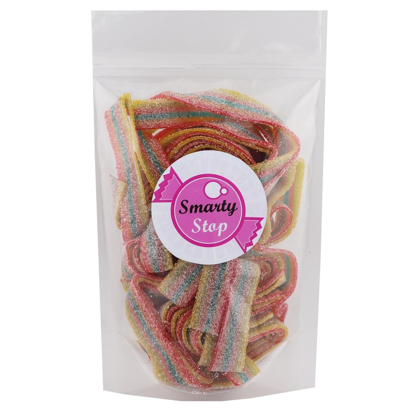 Smarty Stop Sour Gummy Belts 6.6 Pound (Rainbow)