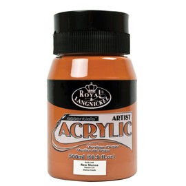 Royal & Langnickel Essentials Acrylic Jar Paint, 500ml, Raw Sienna