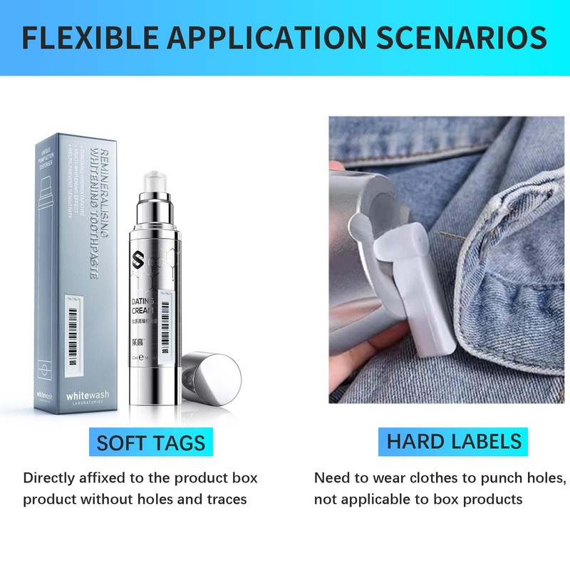 58khz AM Security Label Tags (Mock Barcodes), Acoustic Magnetic Sticker