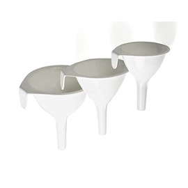 Cuisena 98568 Plastic Funnel, White