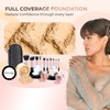 16pc Beginner Mineral Makeup STARTER KIT with 10 BRUSH SET