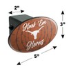 GRAPHICS & MORE University of Texas Barb Wire Spiral Oval