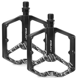 Pedales de Bicicleta MTB Pedales Universales de Aleación de Aluminio,Pedal para Bicicleta De Montañera Y Carretera Apto para 9/16 Pulgadas Pedales Mtb1 Par