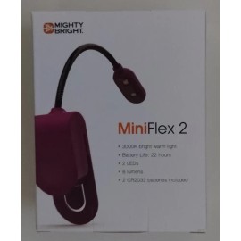 Mighty Bright MiniFlex 2 Portable LED Light Purple Brand New