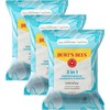 Burt's Bees Micellar Cleansing Towelettes, 30 Count (Pack of 3)