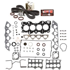 Mizumo Auto MA-4216975248 Head Gasket Set Timing Belt Kit Compatible With/For 92-00 Acura Honda 1.6 1.7 B16A2 B16A3 B17A1