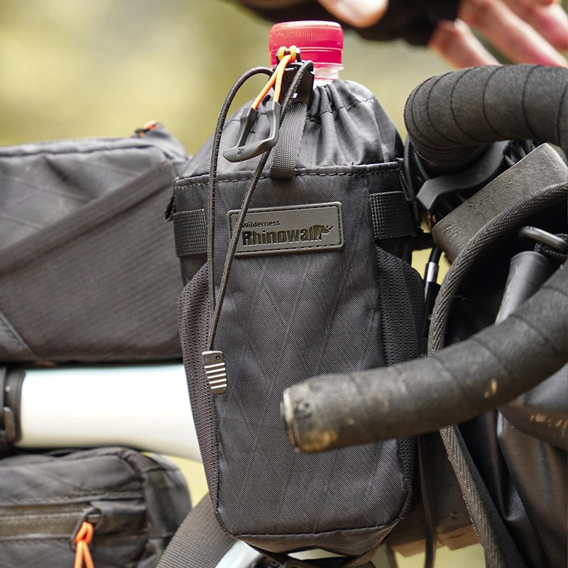 Bicycle Bottle Holder Bag, Waterproof & Insulated, Quick Release, 3-Point