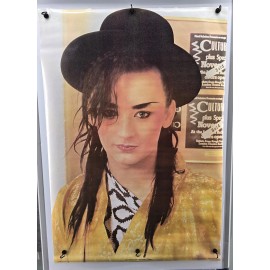 Boy George Culture Club Anabas AA096 Vintage Poster 1983 24x34.75 Pop Rock 80s