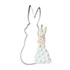Dr. Oetker Cookie Cutter Rabbit "Golden Easter" - High-Quality Tinplate