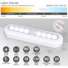 3 Pack 7” Motion Sensor Lights Indoor Battery Operated, Stick