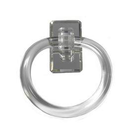 Mirart Self-Stick Acrylic Mirror Hand/Face Towel Ring