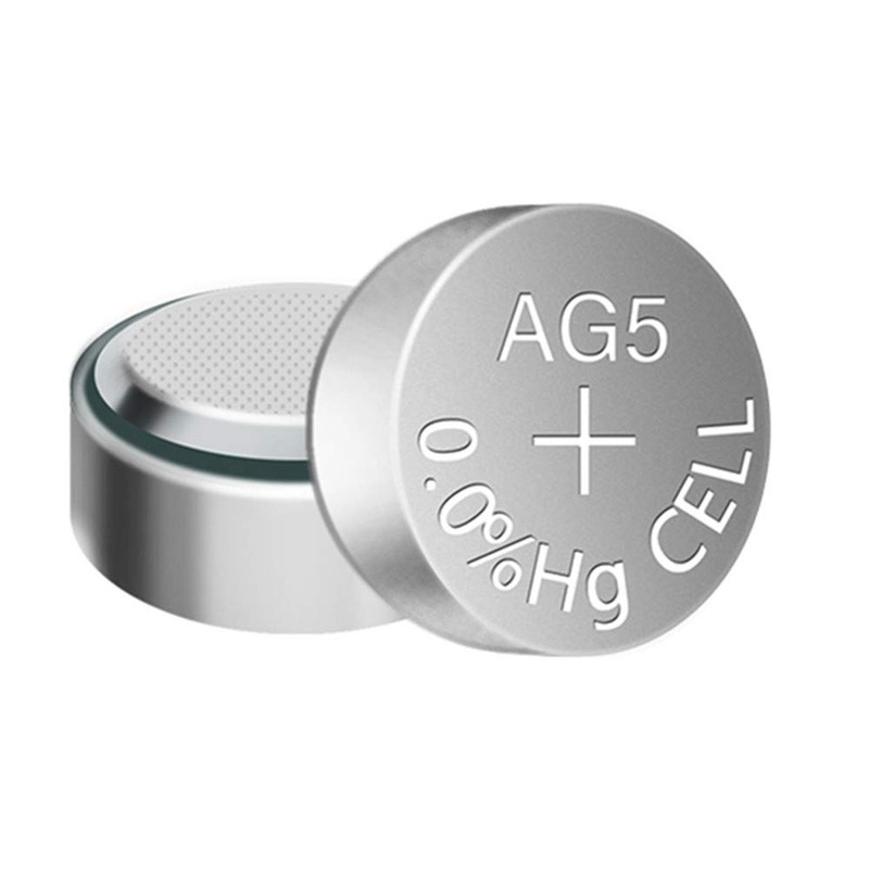 SKOANBE 20Packs AG5 LR754 LR48 1.5V Button Cell Watch Battery