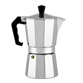 Fino Stovetop Espresso Coffee Maker, Brews up to 6 Servings