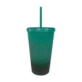 Starbucks Green Gradient Studded Tumbler Fall Winter Holiday 2022 (16 oz - Grande)