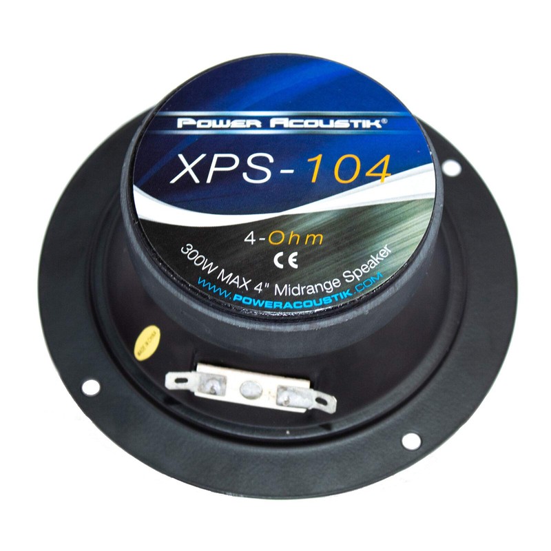 P Acoustik 4X Sealed Back 4" 1200W Mid Range Car