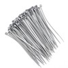 Baomain 100-Pack 8 Inch Self-Locking Nylon Cable Zip Ties, Heavy-Duty