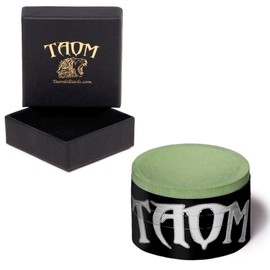 TAOM V10 Billiard Pool Cue Premium Chalk Green in Branded Box