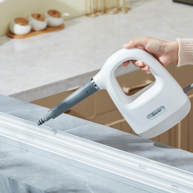 SALAV CS-100 CleanSteam Compact Steam Cleaner, Handheld Steam Cleaner with